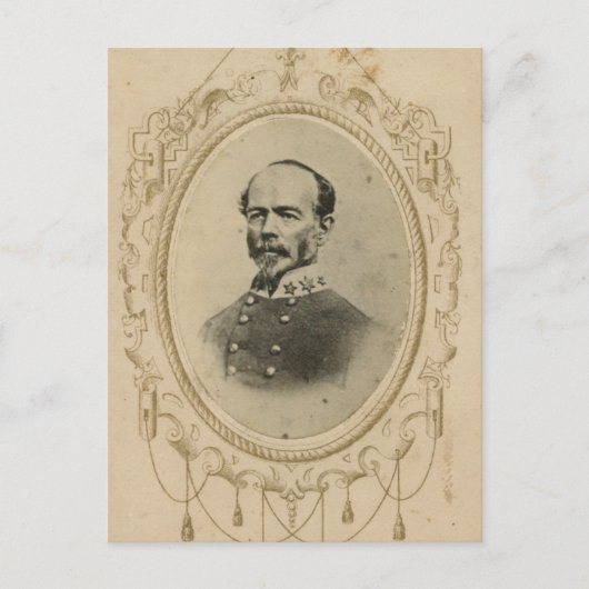 Generaal Joseph E. Johnston Briefkaart (Voorkant)