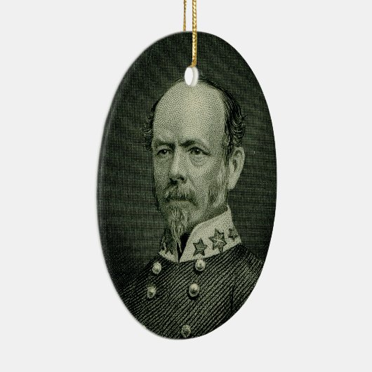 Generaal Joseph E. Johnston Keramisch Ornament (Rechts)