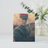 Generaal Joseph Gallieni Briefkaart (Staand voorkant)