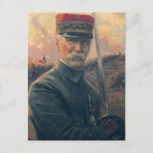 Generaal Joseph Gallieni Briefkaart