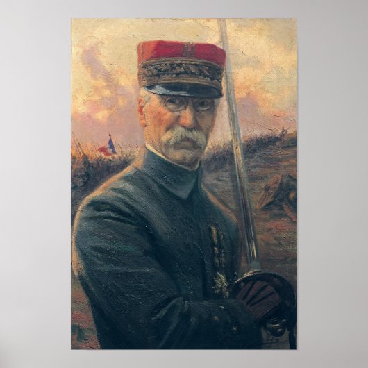 Generaal Joseph Gallieni Poster (Voorkant)