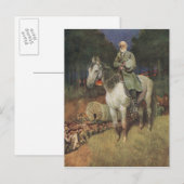 Generaal Lee over zijn beroemde oplader, 'Traveler Briefkaart (Voorkant / Achterkant)