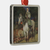 Generaal Lee over zijn beroemde oplader, 'Traveler Metalen Ornament (Rechts)