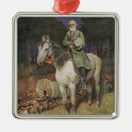 Generaal Lee over zijn beroemde oplader, 'Traveler Metalen Ornament (Voorkant)