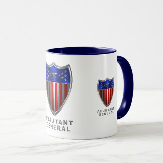 Generaal legerhulpmacht mok (Voorkant rechts)