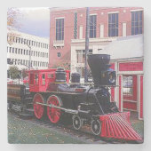 Generaal Loco Marietta, Ga. Marble Stone Onderzett Stenen Onderzetter (Voorkant)