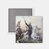 Generaal M.D. Skobelev in het Russisch-Turks Magneet (Voorkant / Achterkant)