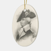 Generaal Mad Anthony Wayne Keramisch Ornament (Links)