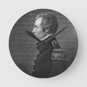 Generaal-majoor Edmund Pendleton Gaines (1777-1849 Ronde Klok