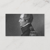 Generaal-majoor Edmund Pendleton Gaines (1777-1849 Visitekaartje (Achterkant)