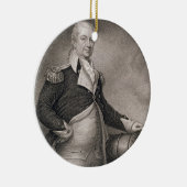 Generaal-majoor Henry Knox (1750-1806), gegraveerd Keramisch Ornament (Rechts)