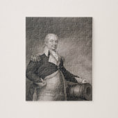 Generaal-majoor Henry Knox (1750-1806), gegraveerd Legpuzzel (Verticaal)