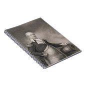 Generaal-majoor Henry Knox (1750-1806), gegraveerd Notitieboek (Rechterzijde)