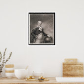 Generaal-majoor Henry Knox (1750-1806), gegraveerd Poster (Keuken)