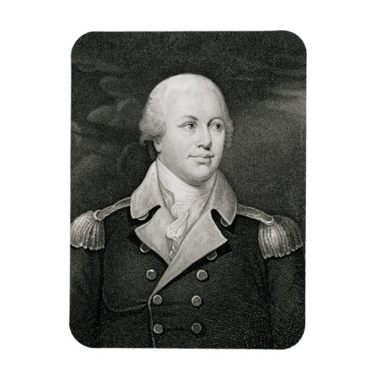 Generaal-majoor Nathaniel Greene (1742-86), gegrav Magneet (Verticaal)