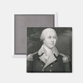 Generaal-majoor Nathaniel Greene (1742-86), gegrav Magneet (Voorkant / Achterkant)