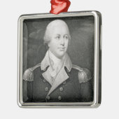 Generaal-majoor Nathaniel Greene (1742-86), gegrav Metalen Ornament (Links)