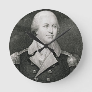 Generaal-majoor Nathaniel Greene (1742-86), gegrav Ronde Klok