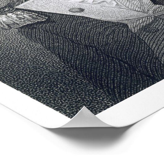 Generaal-majoor Thomas Sumter (1734-1832), gegrave Poster (Hoek)