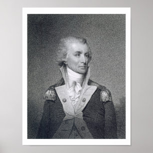 Generaal-majoor Thomas Sumter (1734-1832), gegrave Poster