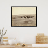 Generaal Miles & Personeel in het Indische kamp SD Poster (Keuken)