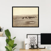 Generaal Miles & Personeel in het Indische kamp SD Poster (Thuiskantoor)