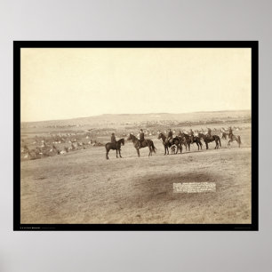 Generaal Miles & Personeel in het Indische kamp SD Poster