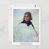 Generaal Napoleon Bonaparte door Jacques-Louis Dav Briefkaart (Voorkant / Achterkant)