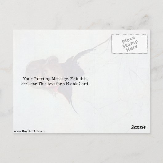 Generaal Napoleon Bonaparte door Jacques-Louis Dav Briefkaart (Achterkant)