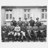 GENERAAL OF WORLD WAR II FLEECE DEKEN (Voorkant (Horizontaal))