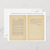 Generaal Orde van de Oorlog 143 Goudde Troops Briefkaart (Voorkant / Achterkant)