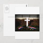 Generaal Patton's graf Briefkaart (Voorkant / Achterkant)