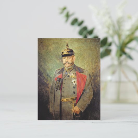 Generaal Paul von Hindenburg, c.1916 Briefkaart (Staand voorkant)