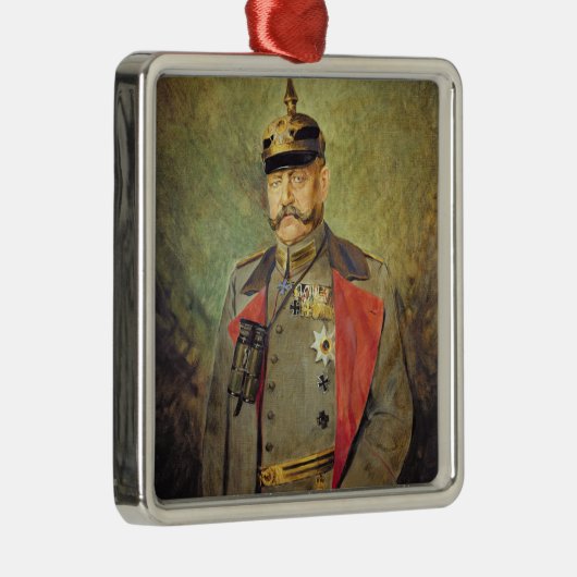 Generaal Paul von Hindenburg, c.1916 Metalen Ornament (Rechts)