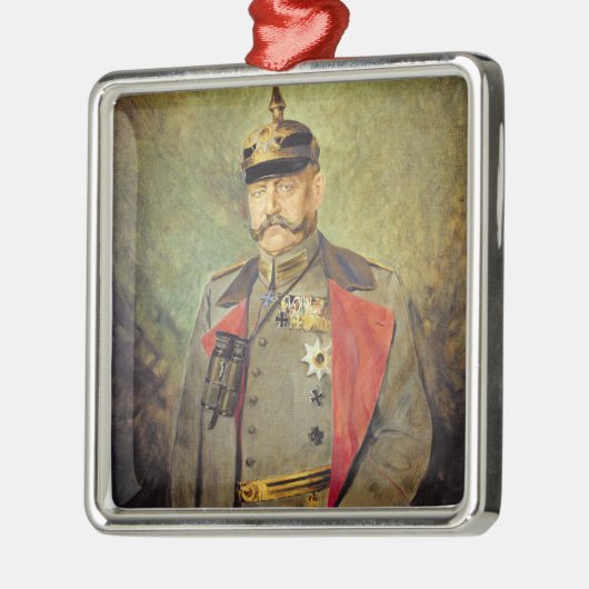 Generaal Paul von Hindenburg, c.1916 Metalen Ornament (Links)