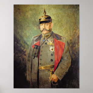 Generaal Paul von Hindenburg, c.1916 Poster