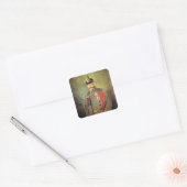 Generaal Paul von Hindenburg, c.1916 Vierkante Sticker (Envelop)