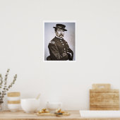 Generaal Philip H. Sheridan (1831-88) (foto) Poster (Keuken)