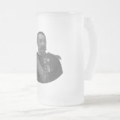 Generaal Philip Sheridan Matglas Bierpul (Voorkant rechts)