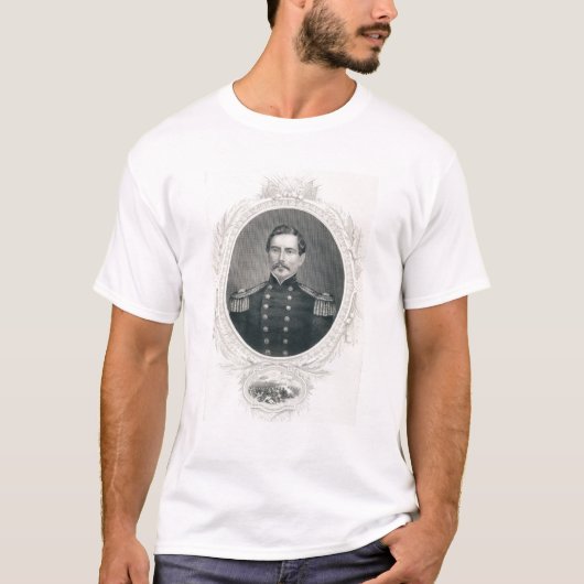Generaal Pierre Gustave Toutant Beauregard T-shirt (Voorkant)