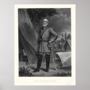Generaal Robert E Lee 1867 Poster