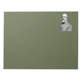 Generaal Robert E. Lee Army Green Notitieblok