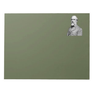 Generaal Robert E. Lee Army Green Notitieblok