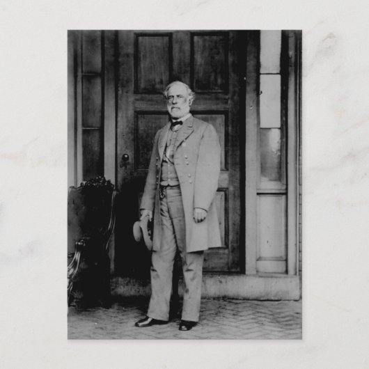 Generaal Robert E Lee Briefkaart (Voorkant)