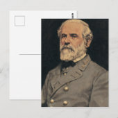 Generaal Robert E. Lee Briefkaart (Voorkant / Achterkant)