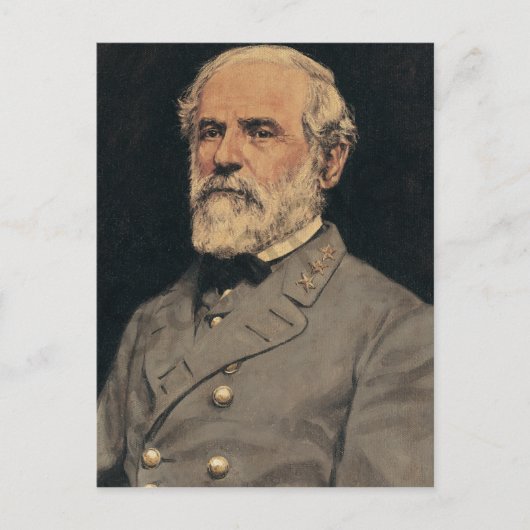 Generaal Robert E. Lee Briefkaart (Voorkant)