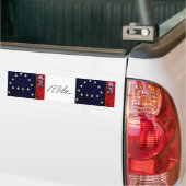 Generaal Robert E. Lee Bumpersticker (Op Truck)