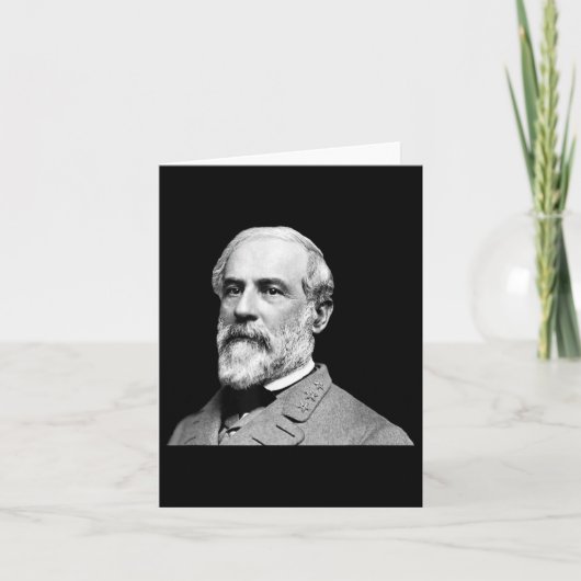 Generaal Robert E Lee - Burgeroorlog Kaart (Voorkant)