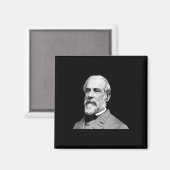 Generaal Robert E Lee - Burgeroorlog Magneet (Voorkant / Achterkant)