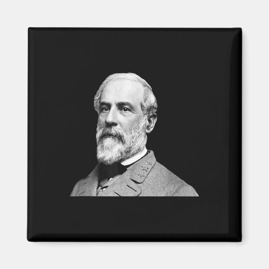 Generaal Robert E Lee - Burgeroorlog Magneet (Voorkant)